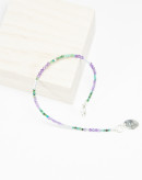 Bracelet epure améthyste turquoise, Sanùk Création