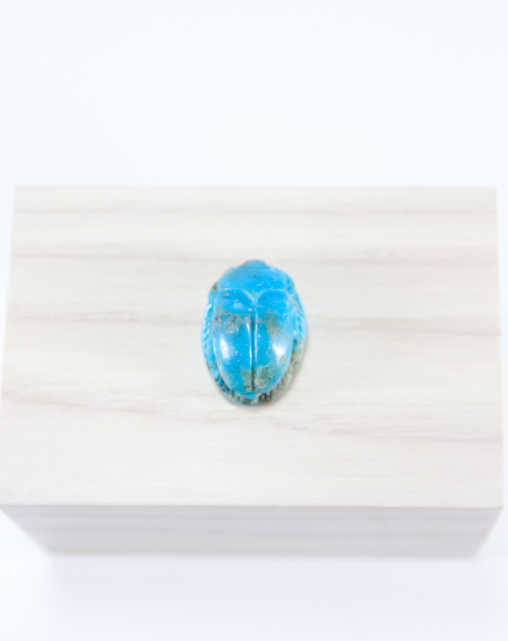 Pendentif Scarabée en Turquoise. Collection Khépri. Sanuk Création, Bayonne
