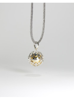 Bola de grossesse en argent 925, grelot, Sanùk création, artisans créateurs de bijoux à Bayonne, made in France