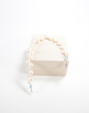 Bracelet épis en Perle d'eau douce, aigue marine, Sanuk Création, Bayonne