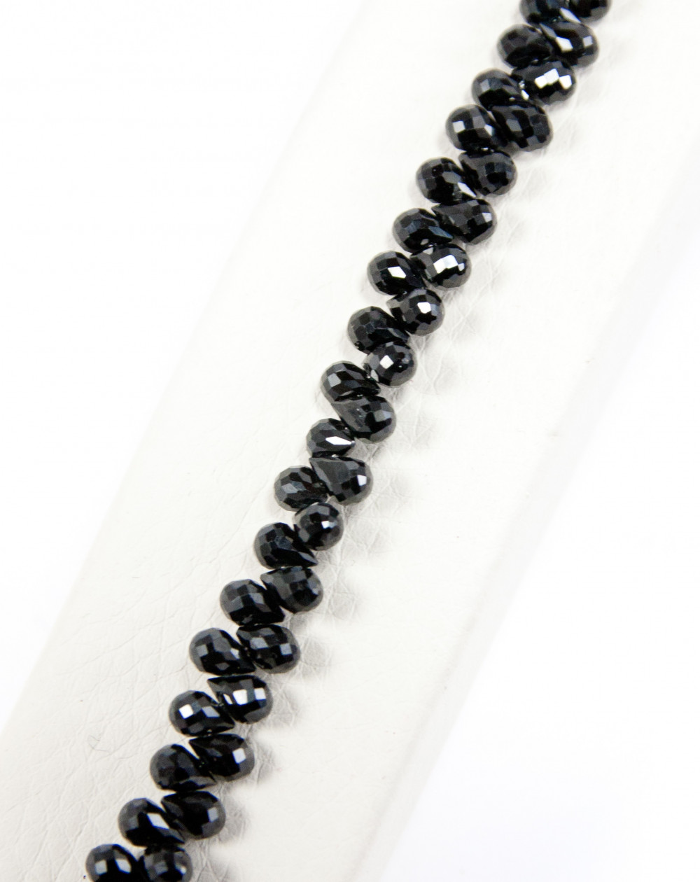 Bracelet Briolettes de Spinelle noir, Sanuk création, Bayonne