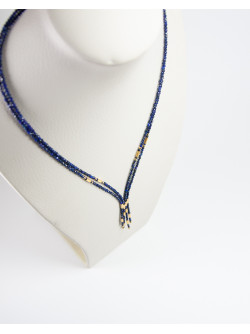 Collier épure en Lapis Lazuli, Sanuk Création