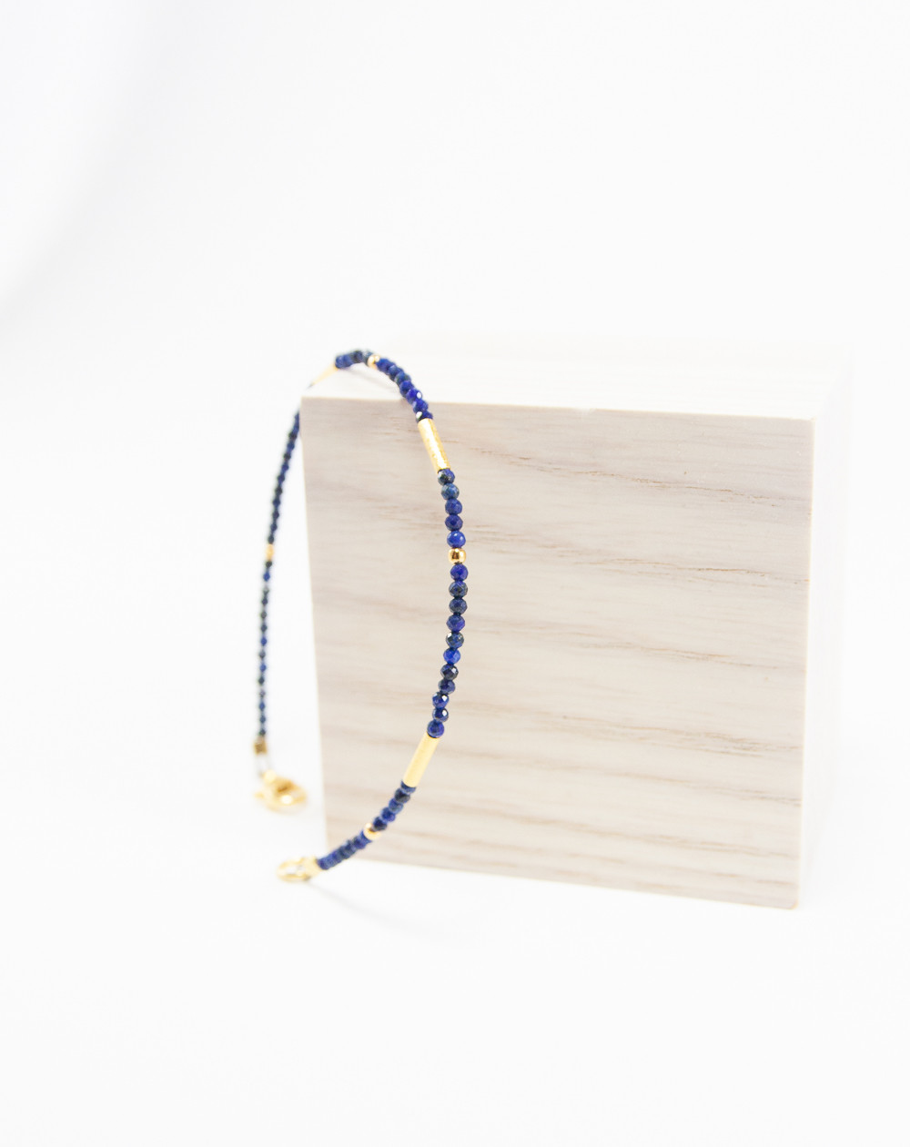 Bracelet collection épure, Lapis Lazuli, Sanuk Création