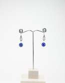 Boucles d'oreilles en Lapis Lazuli, Sanuk Création