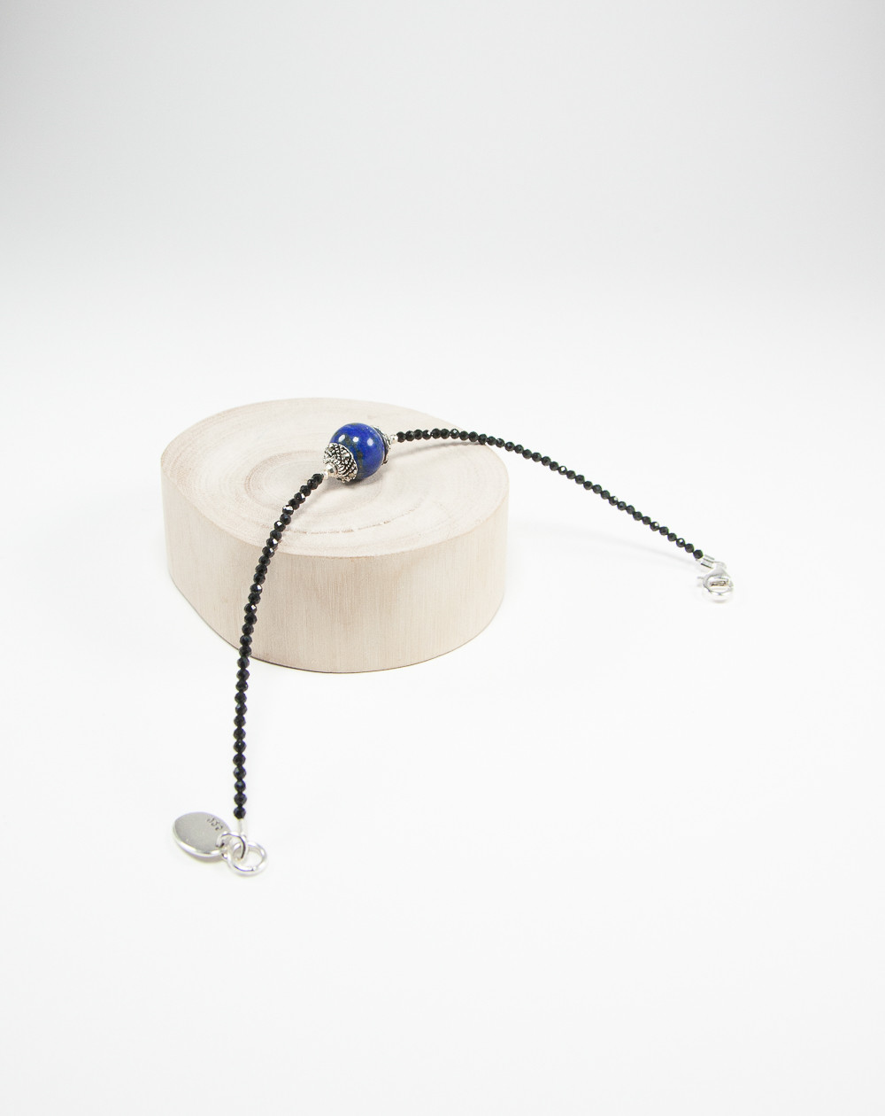 Bracelet collection Signature, Lapis Lazuli. Sanuk Création. Créateurs Français